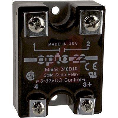 Solid state relay OPTO22 (240D10) 3-32VDC in, 240VAC10A