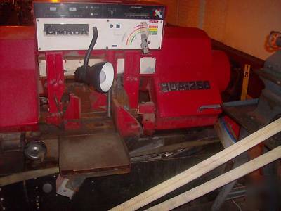 Hda 250 amada automatic feed bandsaw , saw