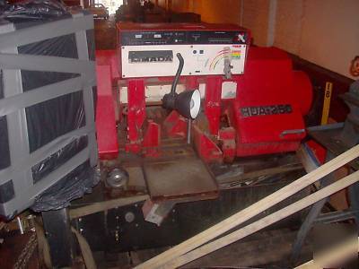 Hda 250 amada automatic feed bandsaw , saw