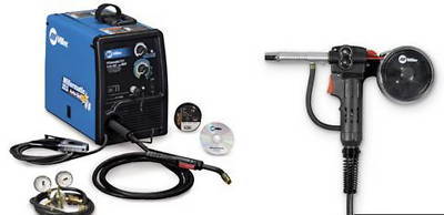 Millermatic 211 mig welder # 907422 & spoolmate 300371