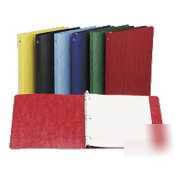 Acco presstex recycled flexible ring binder yellow