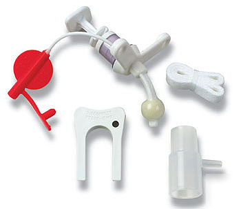 Bivona fome-cuf pediatric tracheostomy tubes, 2.5