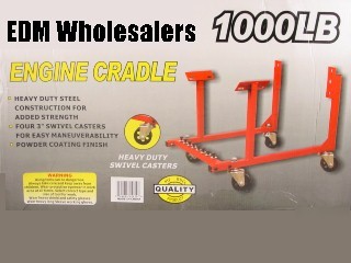 Engine cradle - fits chevy V8 motors - 1000 lb capacity