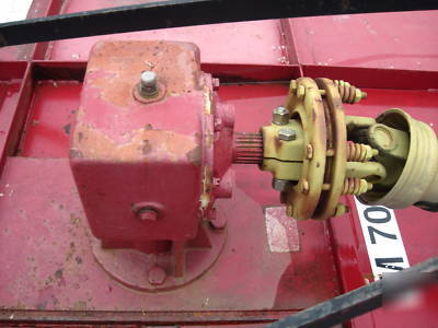 International machinery 7' 3 point rotary mower 