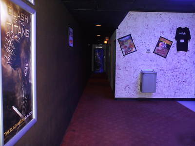 New movie theater with arcade ly renovated