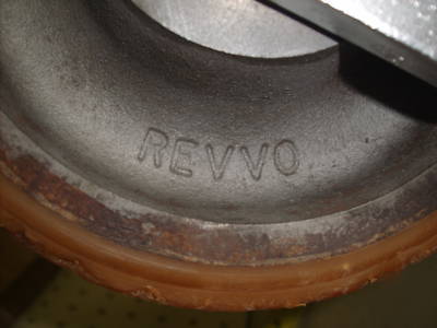 Revvo fabricated steel casters heavyduty 6000+ set of 4