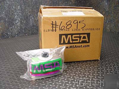 12 each msa gas mask canister gmr-i-P100 unused