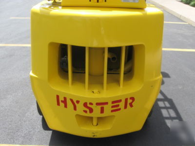 2000 hyster 8,000 lb fork lift truck forklift 8000 