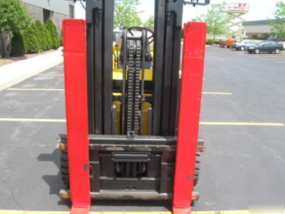 2000 hyster 8,000 lb fork lift truck forklift 8000 