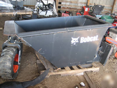 Bobcat dumping hopper T110 S70 S100 skidloader toolcat
