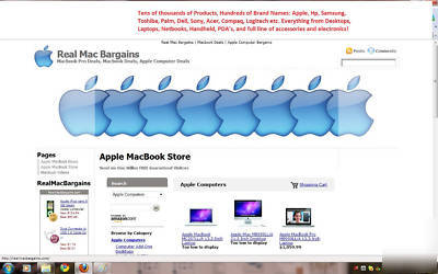 Established apple, hp etc. website business & domain