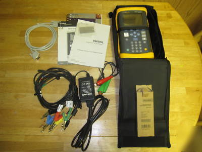 Fluke networks copperpro 990DSL w/wb & tdr - mint cond