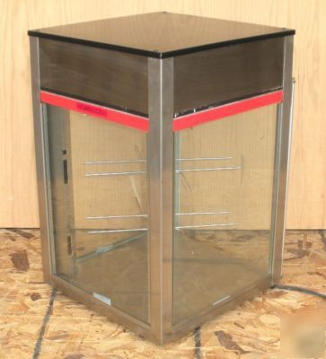 Hatco fdw-1 flav-r-fresh hot food rotating display case