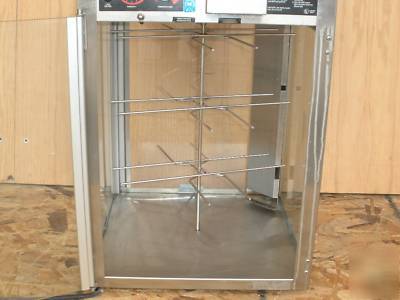 Hatco fdw-1 flav-r-fresh hot food rotating display case