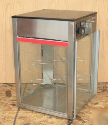 Hatco fdw-1 flav-r-fresh hot food rotating display case