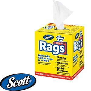 Scott rags available in 1/2 or full pallet quantity's