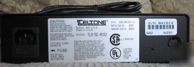 Teltone tls-5 tls-5C-01S1 telephone line simulator