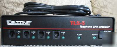 Teltone tls-5 tls-5C-01S1 telephone line simulator
