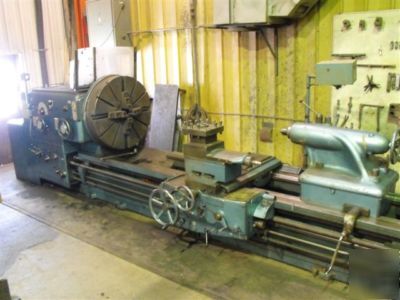 Niles heavy duty gap engine lathe 47
