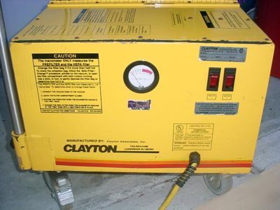 Clayton dustmaster model bce-0000 industrial vacuum