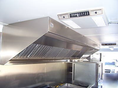 8'X28' mobile kitchen / concession trailer custom built