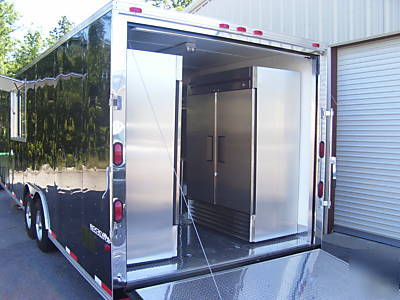 8'X28' mobile kitchen / concession trailer custom built