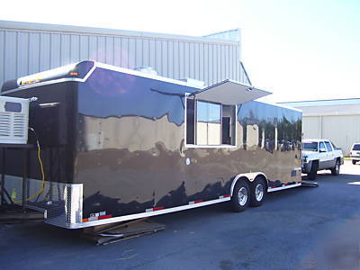 8'X28' mobile kitchen / concession trailer custom built