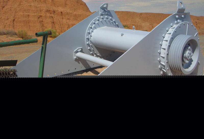 Vibrator rock sand crusher screener deck scalper