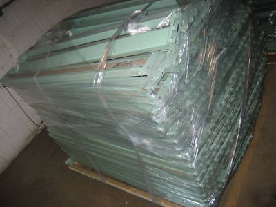 4'X4'X8' heavy duty industrial shelves 48