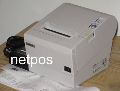 Epson tm-T88III M129C pos receipt printer serial 