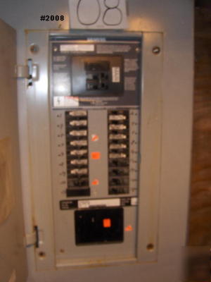 Field construction site electrical panel 100 ft cord