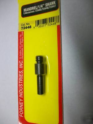 Forney mandrel w/ 1/4