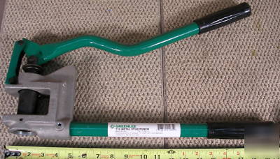 Greenlee model no. 710 metal stud punch for 1