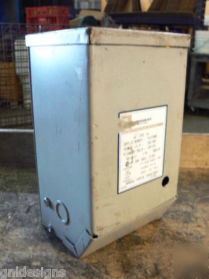 Hevi-duty HS1F500B transformer 0.5KVA 240/480X120/240V 