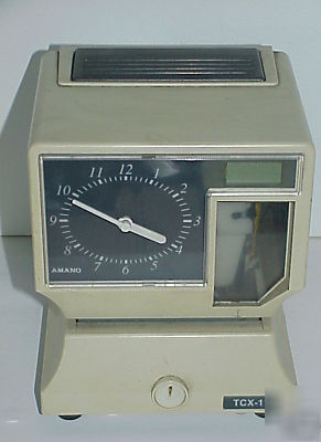 Amano - time clock / time recorder model tcx-11