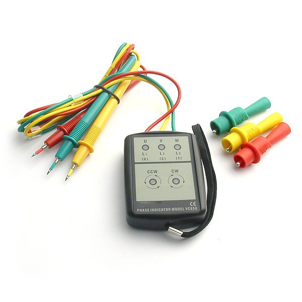 Digital phase indicator sequence tester checker precise