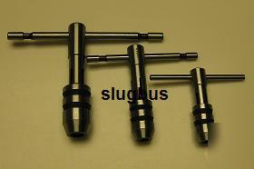 3 pc t-handle tap wrenches 1/16