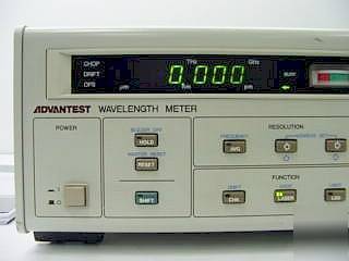 Advantest TQ8325 optical wavelength meter 480NM-1600NM