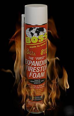 Boss 813 expanding firestoping foam cfc free