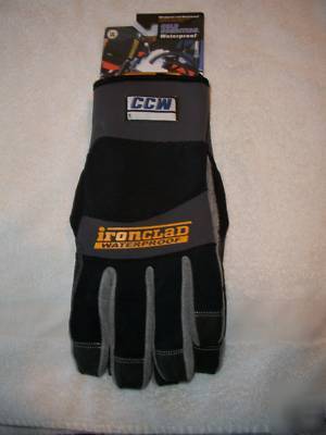 Iron clad cold condition waterproof mechanics glove
