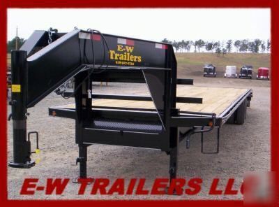 New 2010 20'+5' equipment trailers---duals---24000 lbs.