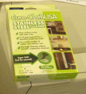 New stainless steel cleaner cloth fisher and paykel