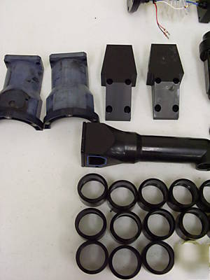 Efc e-series electrostatic dual head paint guns robot