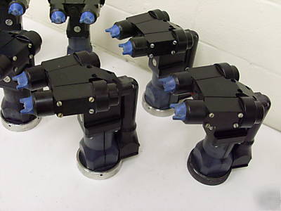 Efc e-series electrostatic dual head paint guns robot