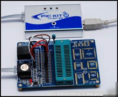 Pic KIT2 PICKIT2 programmer& debugger + zif chip module