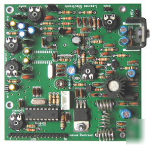 Pll fm stereo transmitter with lcd 87,5-108 mhz 1 watt