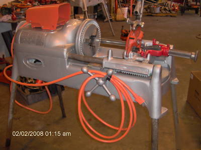 Ridgid 535 rebuilt threading machine w/ 1 year warranty