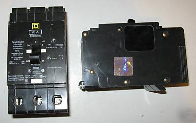 Square d edb 30 a 30A 3 pole 277 480 breaker EDB34030
