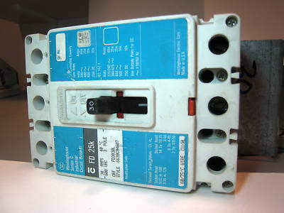 Westinghouse series c FD25K FD330L breaker 30 amp 3 pol