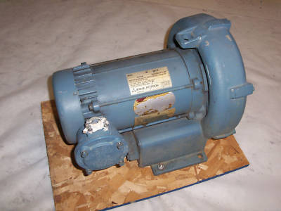 Eg&g rotron regenerative b electric air blower unit 1.5